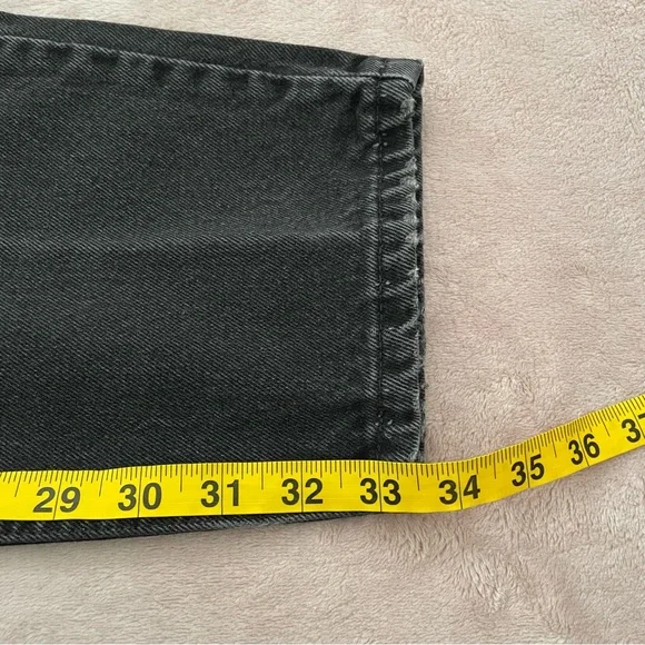 Y2K -1996-Vintage Levi’s 550 relaxed fit tapered leg orange tag Jean W33/L33/1/2 - Picture 13 of 13